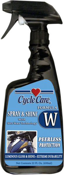 CYCLE CARE FORMULAS Formula W Wax Spray - 22 U.S. fl oz. 66022