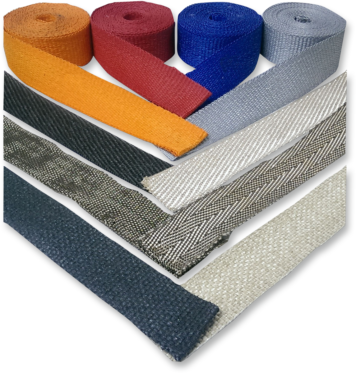 CYCLE PERFORMANCE PROD. Lava Rock Exhaust Wrap - Metallic - 2" x 100' CPP/9053-100