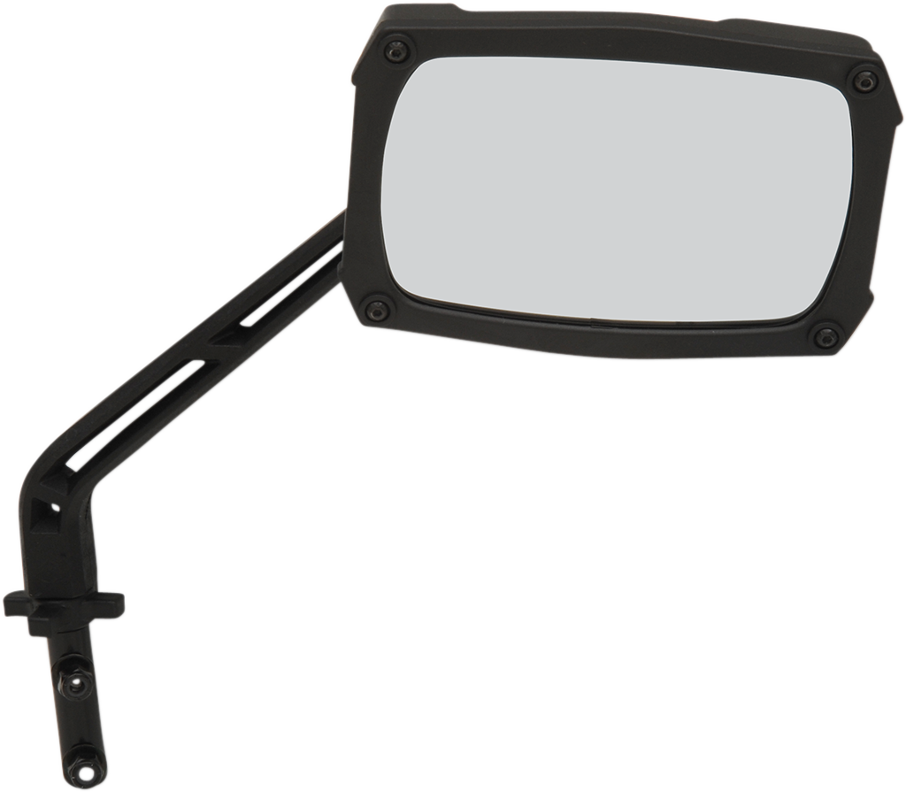 MOOSE OFFROAD Mirror - ATV - Side View/Anti-Vibration - Rectangle - Black MATVMIR1