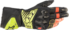 ALPINESTARS GP Tech v2 Gloves - Black/Fluo Yellow/White/Fluo Red - Medium 3556622-1503-M