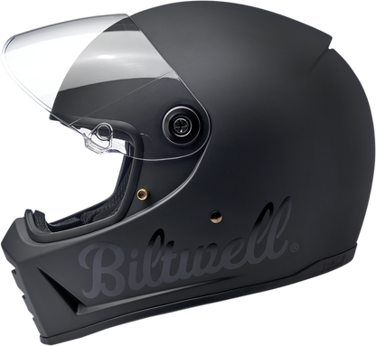 BILTWELL Lane Splitter Helmet - Factory - Flat Black - XS 1004-638-101