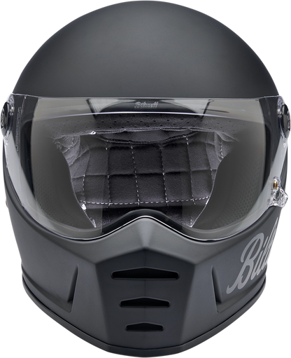 BILTWELL Lane Splitter Helmet - Factory - Flat Black - XS 1004-638-101