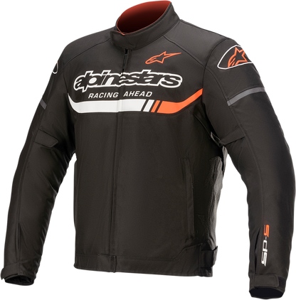 ALPINESTARS T-SP S Ignition Waterproof Jacket - Black/White/Red Fluo - Medium 3200322-1231-M