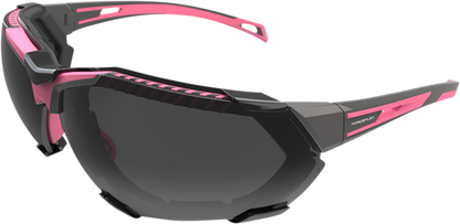 FORCEFLEX FF4 Sunglasses - Foam - Gray/Pink - Smoke Lens FF4-04065-041