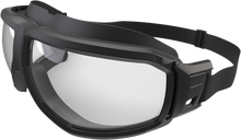 FORCEFLEX Riding Goggle - Black/Gray - Clear Lens FFG-01045-040