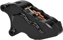 HAWG HALTERS 4-Piston Caliper - Front - Black LHSAB5018