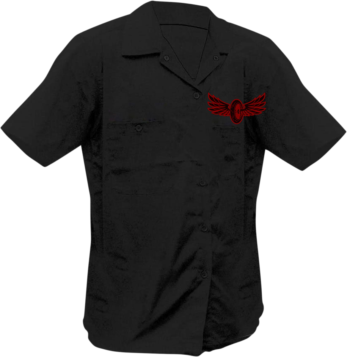 LETHAL THREAT Crooked Piston Shirt - Black - XL HW50230XL