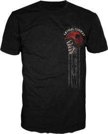 LETHAL THREAT Forever Two Wheels T-Shirt - Black - XL LT20898XL