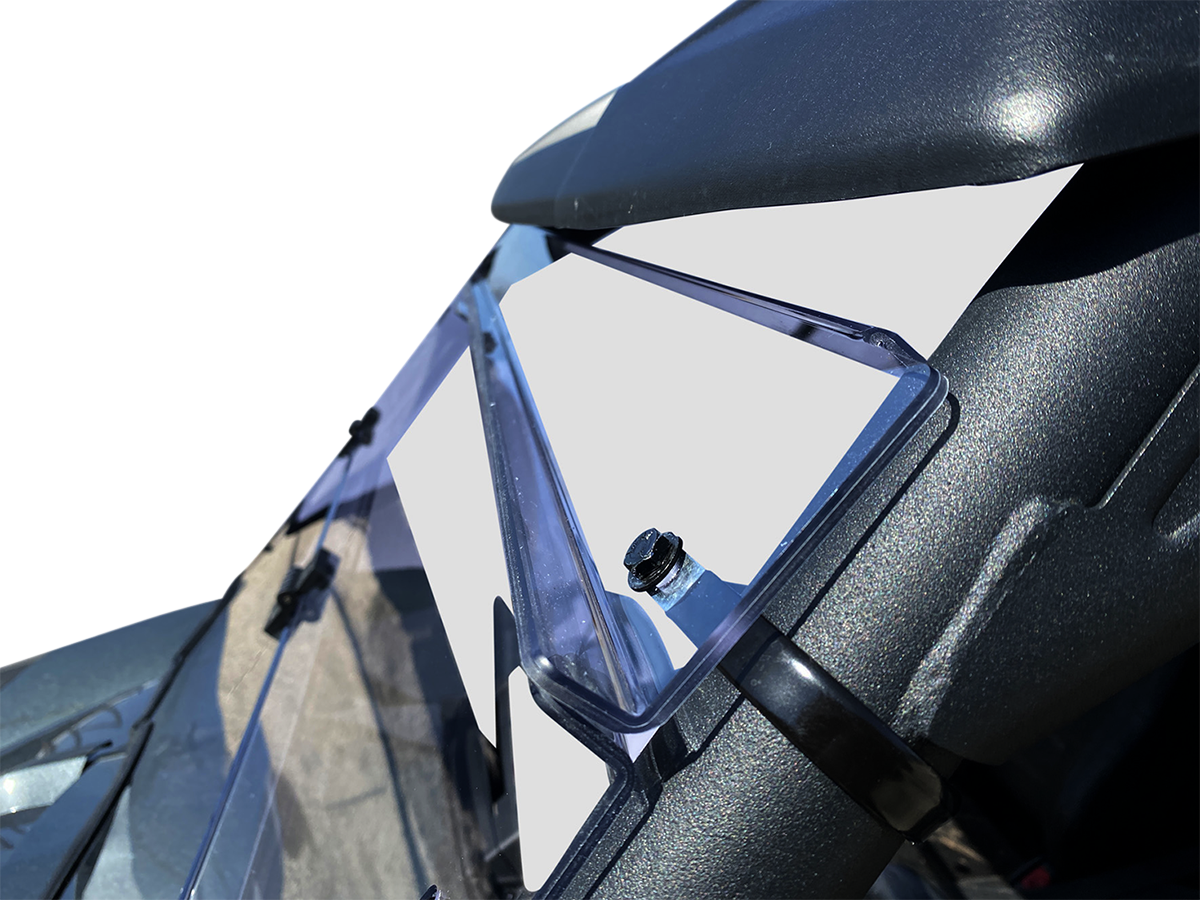 MOOSE OFFROAD Full Folding Windshield - Deluxe - Commander V000269-12200M