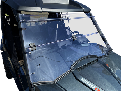 MOOSE OFFROAD Full Folding Windshield - Deluxe - Commander V000269-12200M