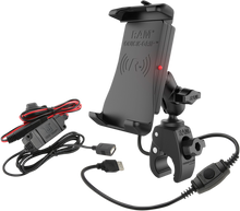 RAM MOUNTS Quick-Grip™ Waterproof Wireless Charging Mount - Tough Claw™ RAM-B-400-A-UN14W-V7