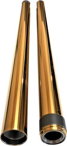 PRO-ONE PERF.MFG. Fork Tube - 41 mm - 22.25" - Gold 105420G