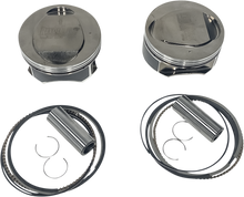 REVOLUTION PERFORMANCE, LLC Piston Kit - Domed - For 124R Big Bore Cylinder Kit - 120R Screamin Eagle RP301-124WR