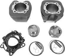 REVOLUTION PERFORMANCE, LLC Cylinder Kit - 113" - Big Bore - Granite with Highlighted Fins - Screamin Eagle | CVO 110" Twin Cam RP201-177W