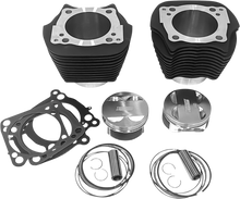 REVOLUTION PERFORMANCE, LLC Cylinder Kit - 124" - Big Bore - Black - 107" M8 RP201-603W