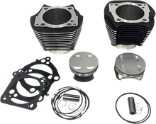 REVOLUTION PERFORMANCE, LLC Cylinder Kit - 143" - Black with Highlighted Fins - 114"/117" M8 RP201-616W