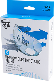 RZ MASK F2 Mask Filter - High Flow - 12 Pack - Medium FL-D76:25622
