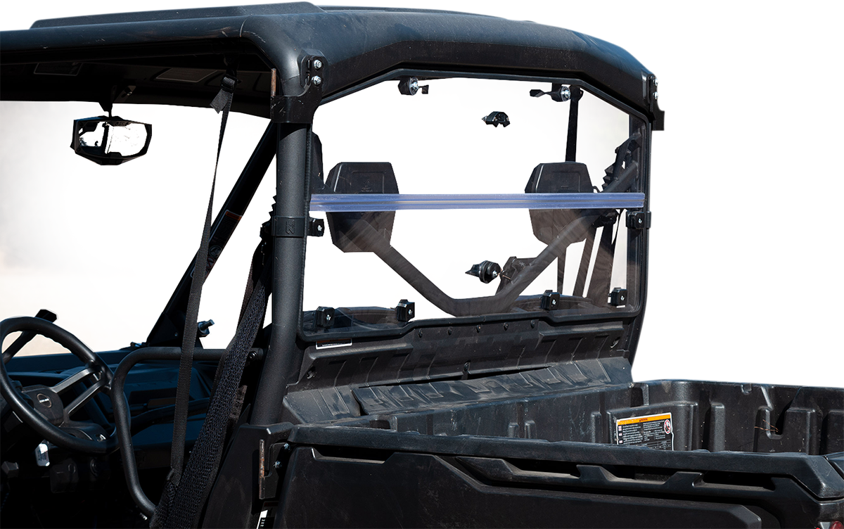 SEIZMIK Folding Windshield - Rear - Can-Am - Defender 50-32000KIT
