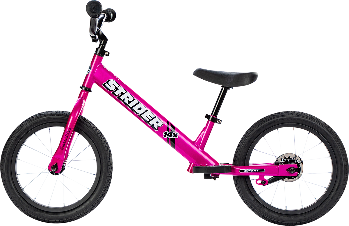 STRIDER 14x Convertible Bike - 14" - Funky Fuschia SK-SB1-US-PK