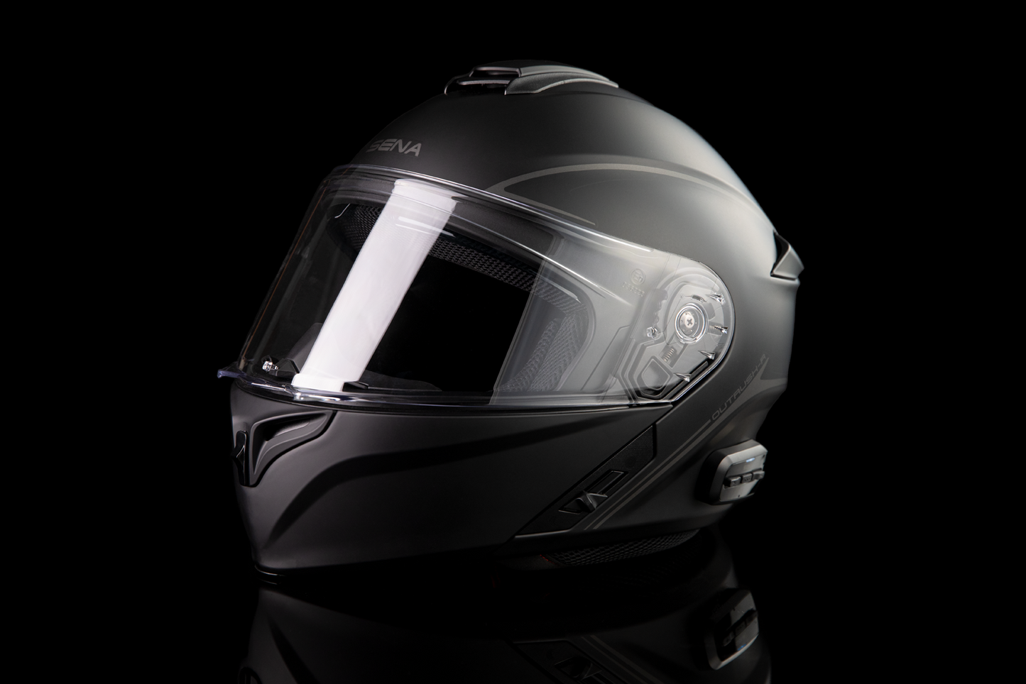 SENA Outrush R Helmet - Black - XL OUTRUSHR-MB0XL3