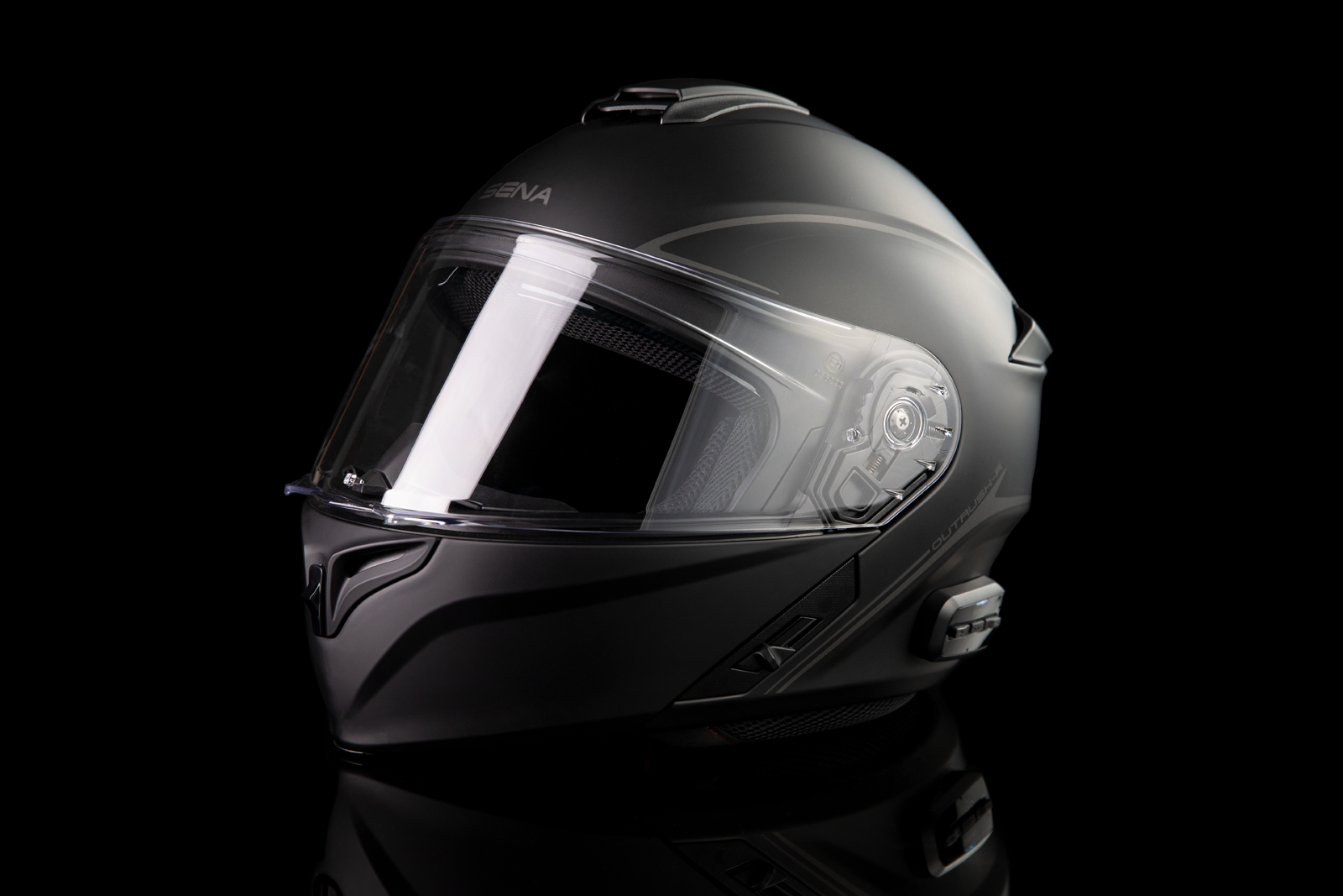 SENA Outrush R Helmet - Black - XL OUTRUSHR-MB0XL3
