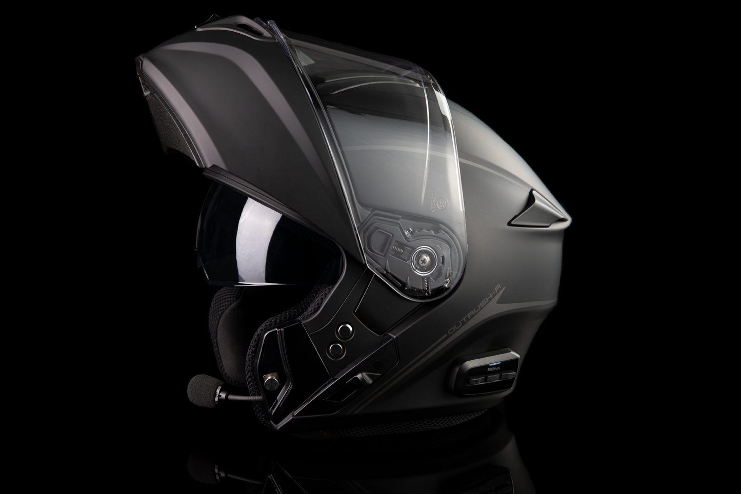 SENA Outrush R Helmet - Black - 2XL OUTRUSHR-MBXXL3