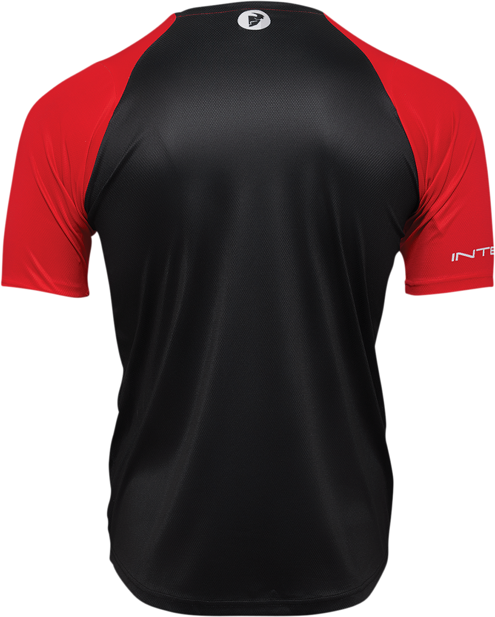 THOR Intense Assist Chex Short-Sleeve Jersey - Red/Black - XL 5120-0142