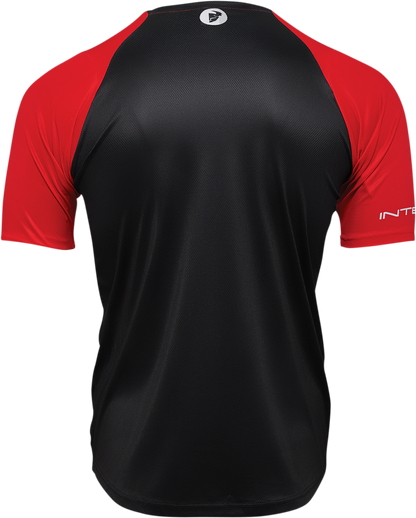 THOR Intense Assist Chex Short-Sleeve Jersey - Red/Black - 2XL 5120-0143