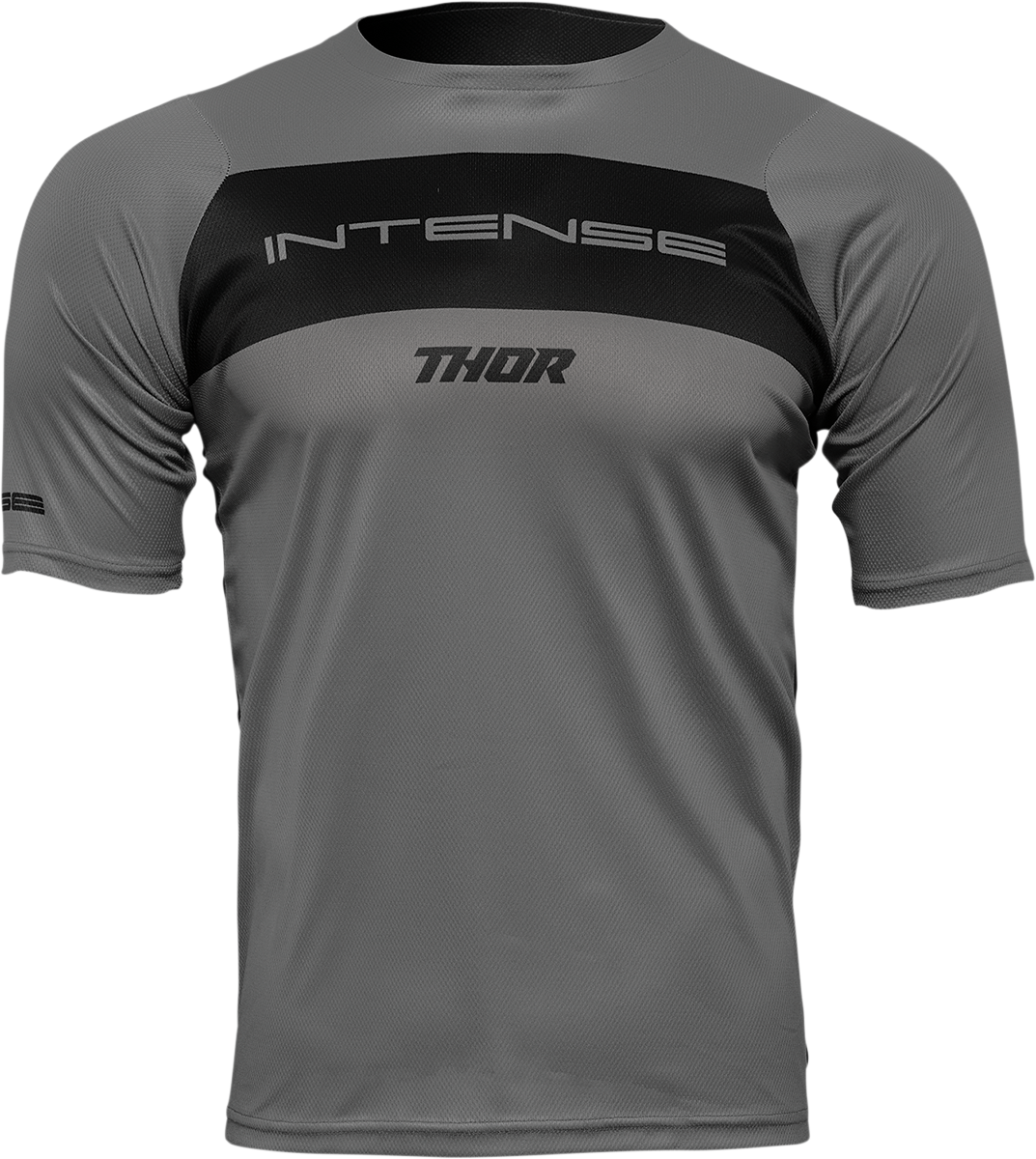 THOR Intense Assist Dart Short-Sleeve Jersey - Gray/Black - Medium 5120-0158