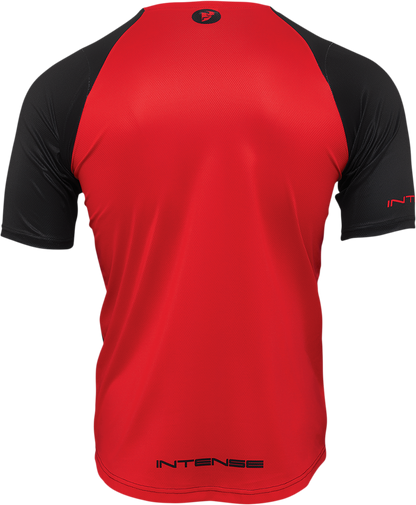 THOR Intense Assist Dart Short-Sleeve Jersey - Black/Red - XL 5120-0154