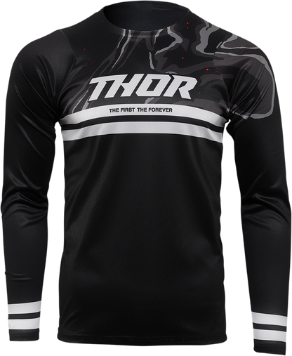 THOR Assist Banger Long-Sleeve Jersey - Black - Medium 5120-0188
