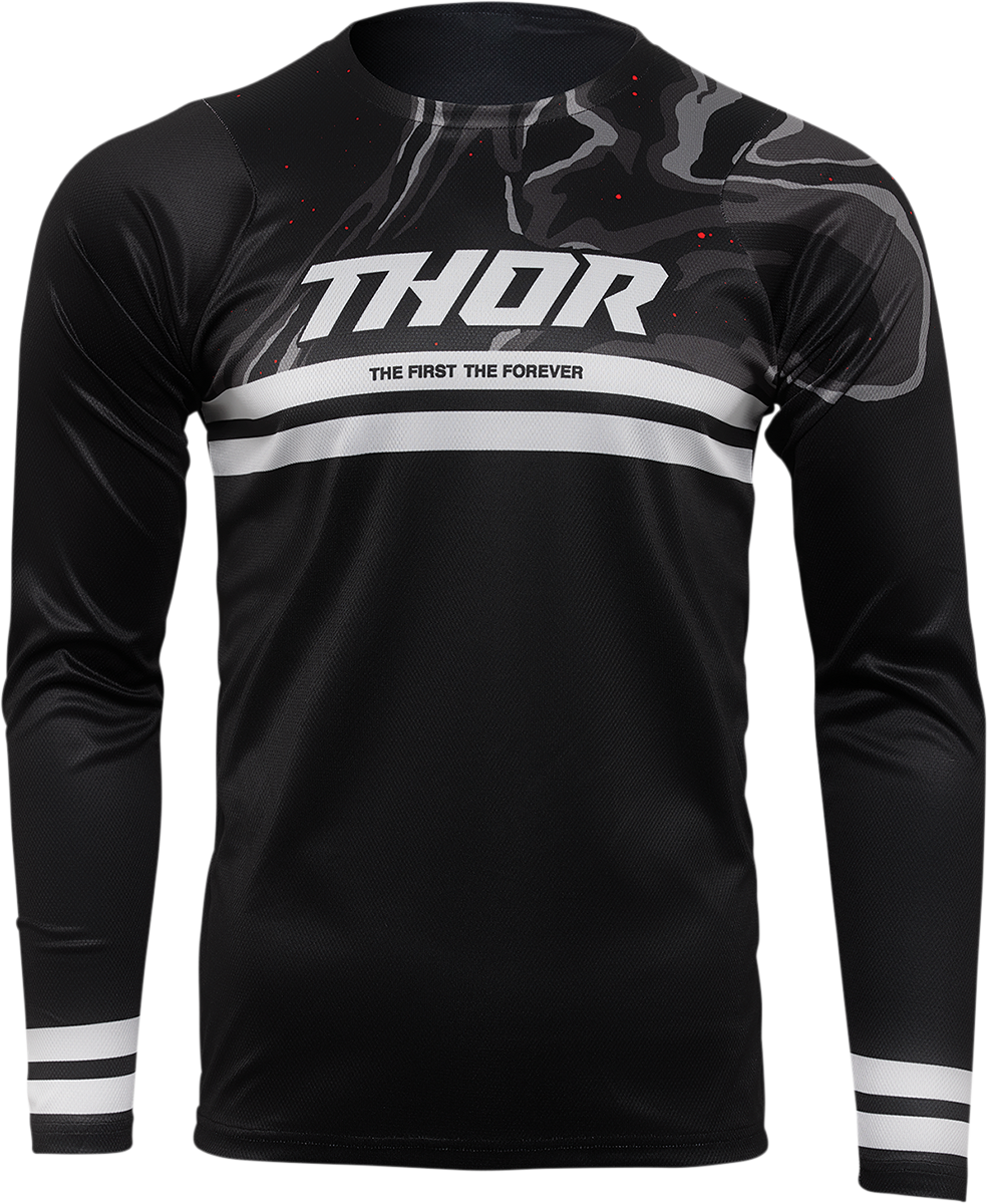 THOR Assist Banger Long-Sleeve Jersey - Black - XL 5120-0190