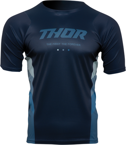 THOR Assist React Short-Sleeve Jersey - Midnight/Teal - 2XL 5120-0185