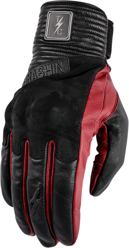 THRASHIN SUPPLY CO. Boxer Gloves - Red - Large TBG-02-10