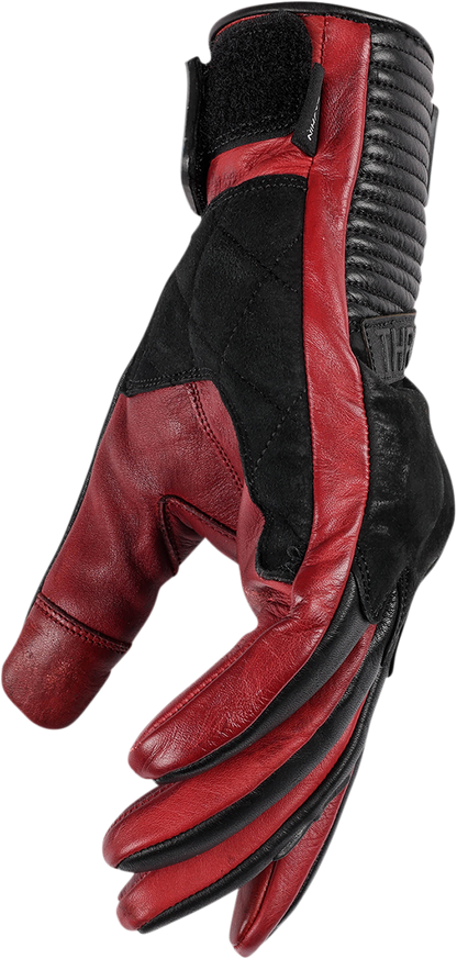 THRASHIN SUPPLY CO. Boxer Gloves - Red - 2XL TBG-02-12