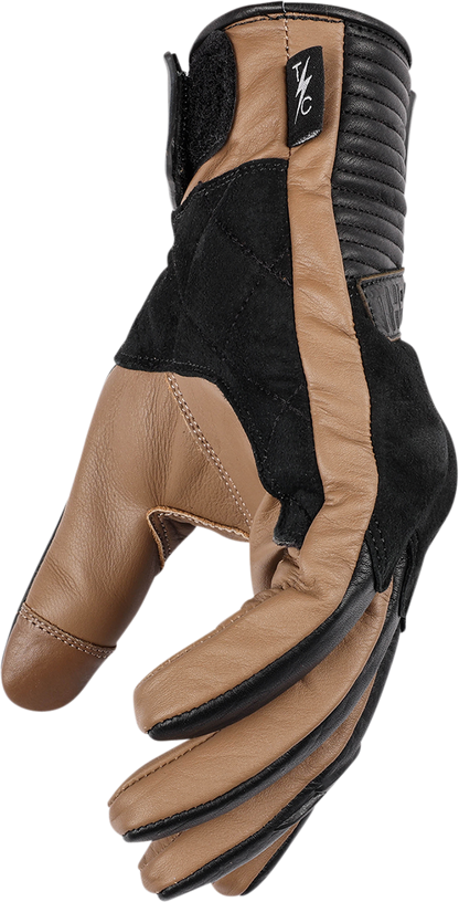 THRASHIN SUPPLY CO. Boxer Gloves - Tan - Small TBG-05-08