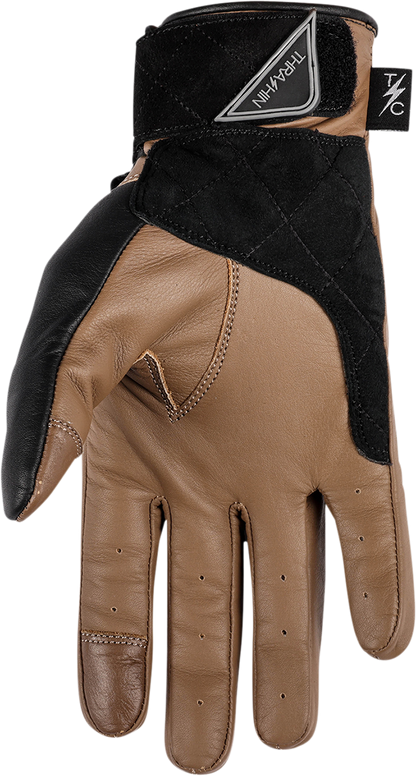 THRASHIN SUPPLY CO. Boxer Gloves - Tan - Medium TBG-05-09