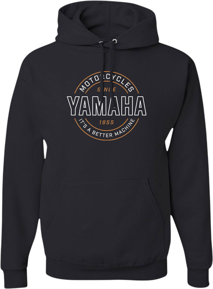 YAMAHA APPAREL Yamaha Better Machine Hoodie - Black - XL NP21S-M1972-XL