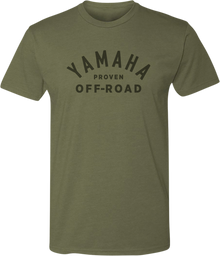 YAMAHA APPAREL Yamaha Proven Off-Road T-Shirt - Olive Green - XL NP21S-M1800-XL
