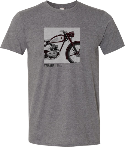 YAMAHA APPAREL Yamaha Classic T-Shirt - Heather Graphite - Medium NP21A-M1799-M