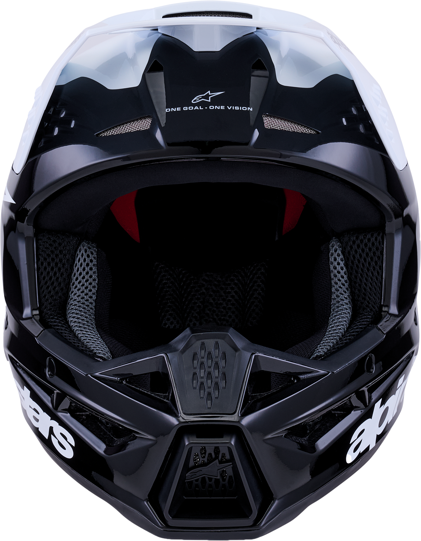 Sm3 Radium Helmet Blk/Wht/Gry Glossy Sm