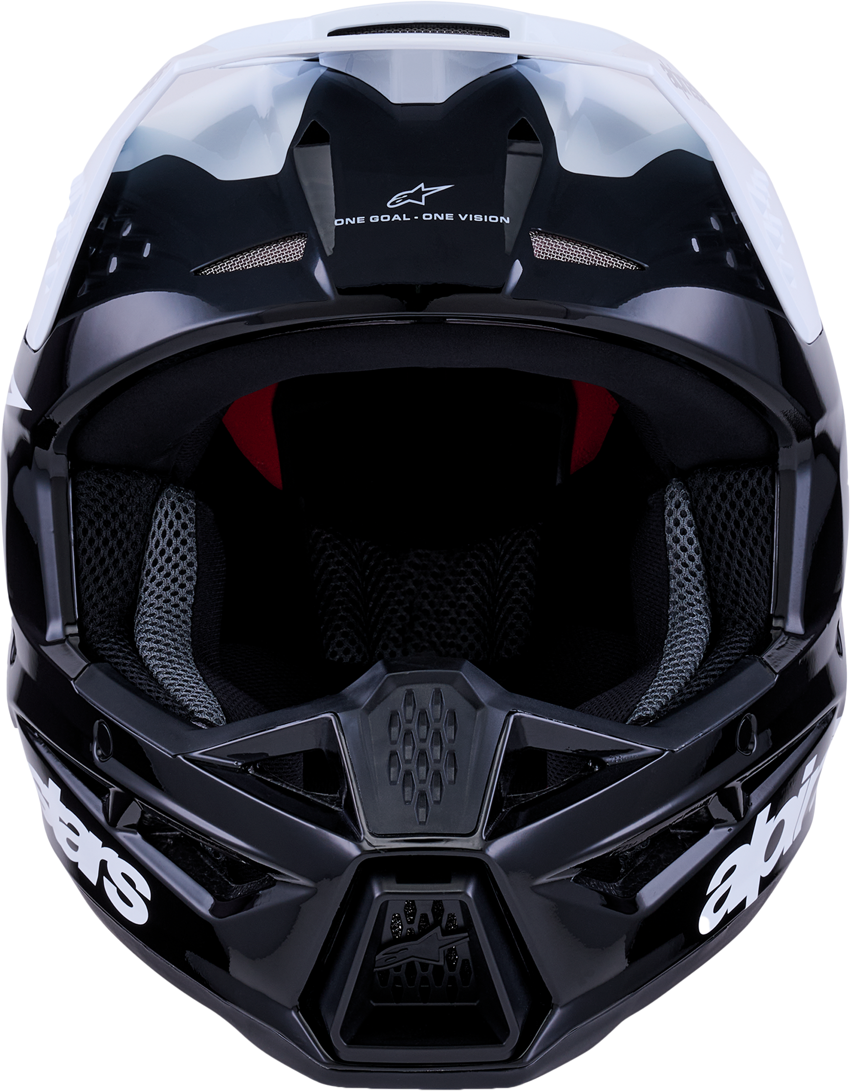 Sm3 Radium Helmet Blk/Wht/Gry Glossy Sm