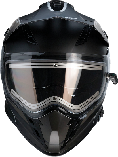Z1R Range Snow Helmet - Bladestorm - Electric - Dual Pane - Black/White - Small 0101-14048