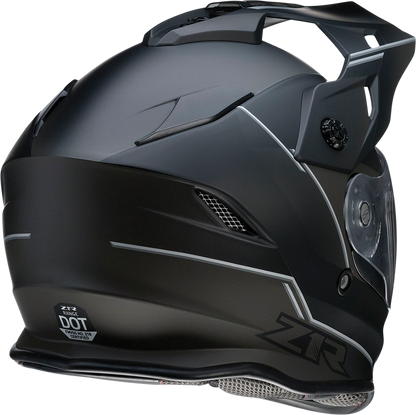 Z1R Range Snow Helmet - Bladestorm - Electric - Dual Pane - Black/White - 2XL 0101-14052
