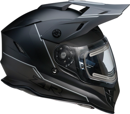 Z1R Range Snow Helmet - Bladestorm - Electric - Dual Pane - Black/White - 2XL 0101-14052