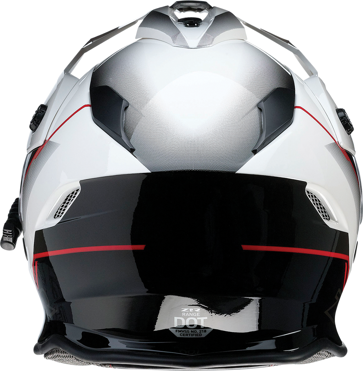 Z1R Range Snow Helmet - Bladestorm - Electric - Dual Pane - Black/Red/White - XS 0101-14053