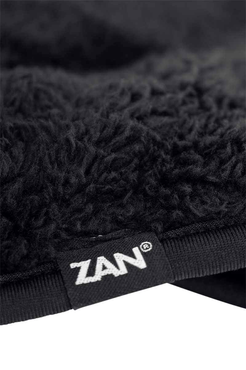 ZAN HEADGEAR SportFlex® Hi-Pile Balaclava - Black WBLH114