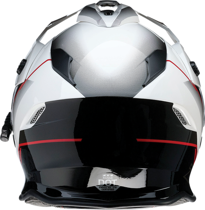 Z1R Range Snow Helmet - Bladestorm - Electric - Dual Pane - Black/Red/White - 2XL 0101-14058