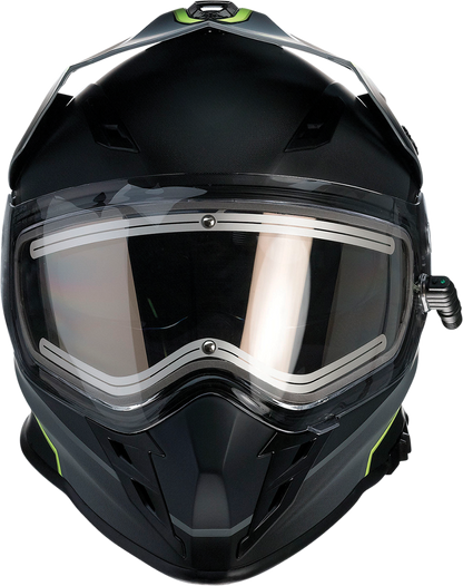 Z1R Range Snow Helmet - Bladestorm - Electric - Dual Pane - Gray/Black/Hi-Viz Yellow - Small 0101-14066
