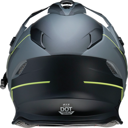 Z1R Range Snow Helmet - Bladestorm - Electric - Dual Pane - Gray/Black/Hi-Viz Yellow - XS 0101-14065